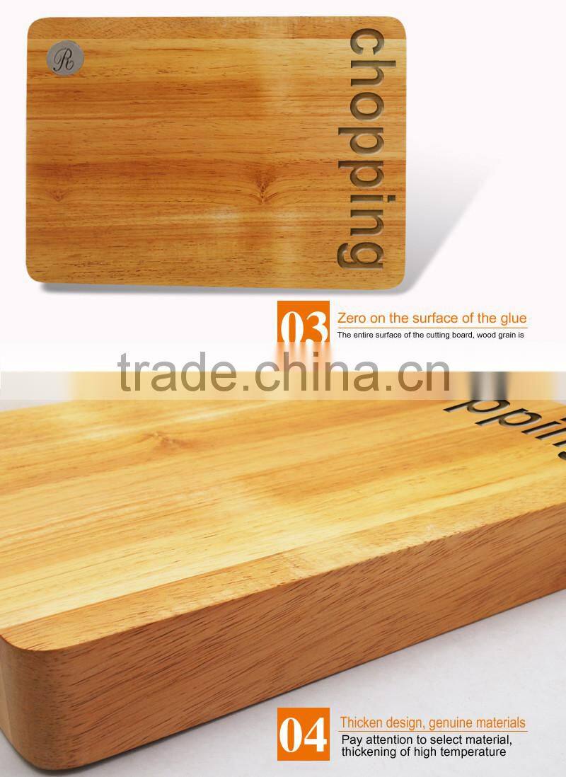 Chopping board super thick acacia wood chopping block, family kitchen chopping board