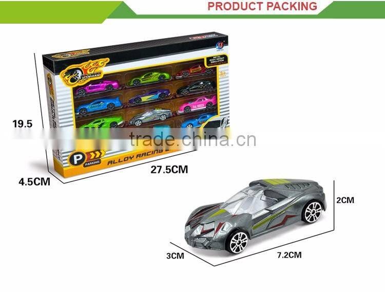 Hot selling sliding toys high speed alloy set 1 64 diecast cars