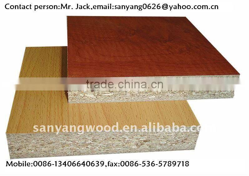 Melamine chipboard