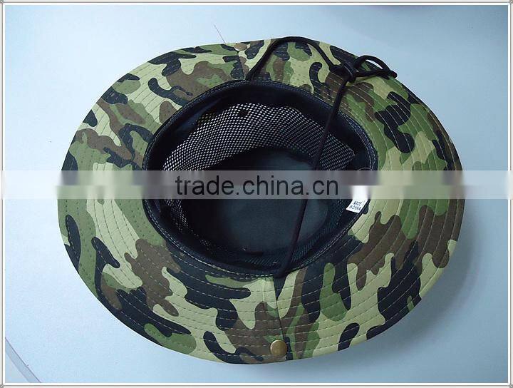 camo Bucket hat with custom design
