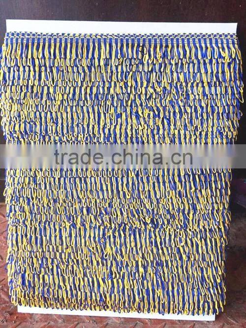 Multi Colors Pennant Fringe