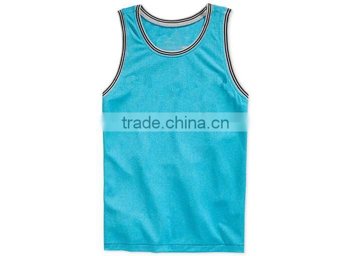 Blue Mesh Dri-FIT men's Tank
