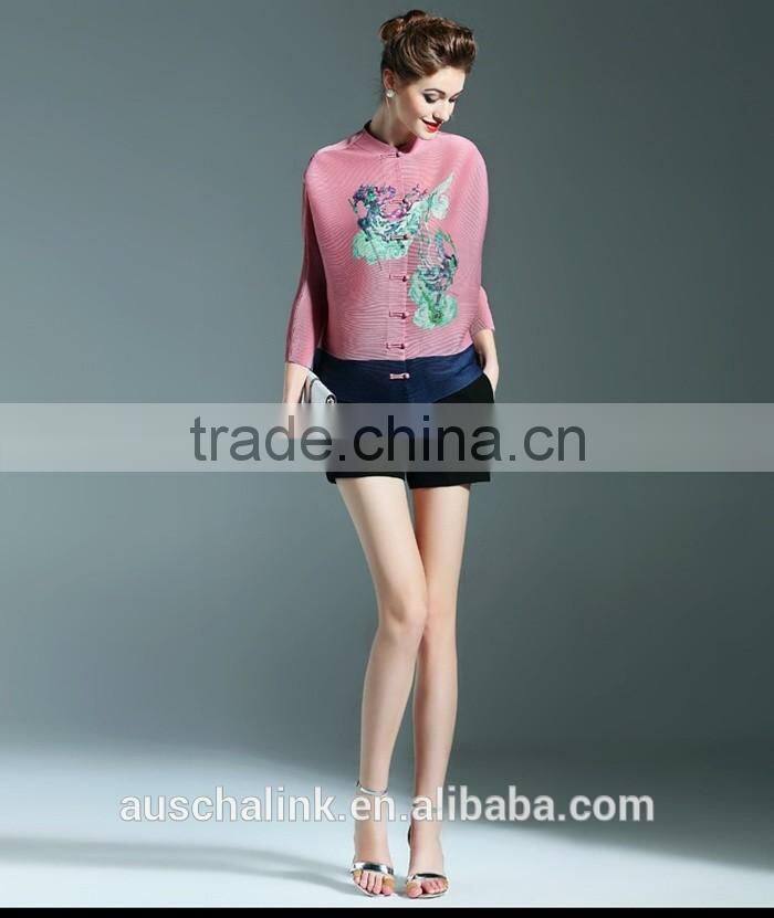 newest chinese stylish popular sexy ladies loose top factory price