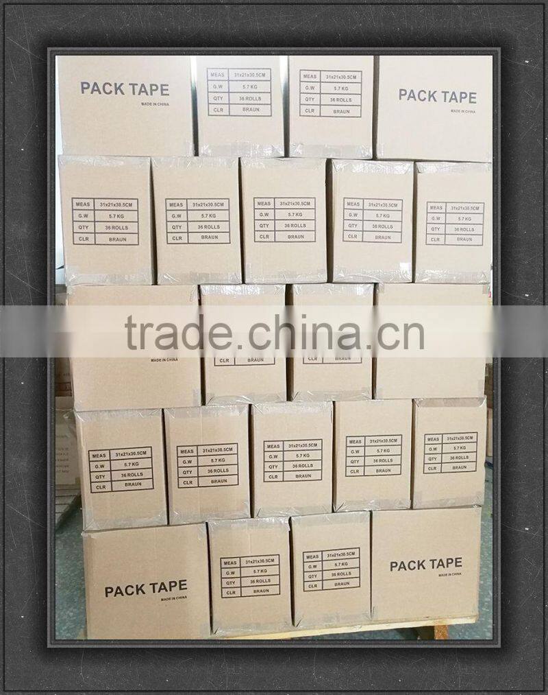 Brown Adhesive packing bopp tape with good glue