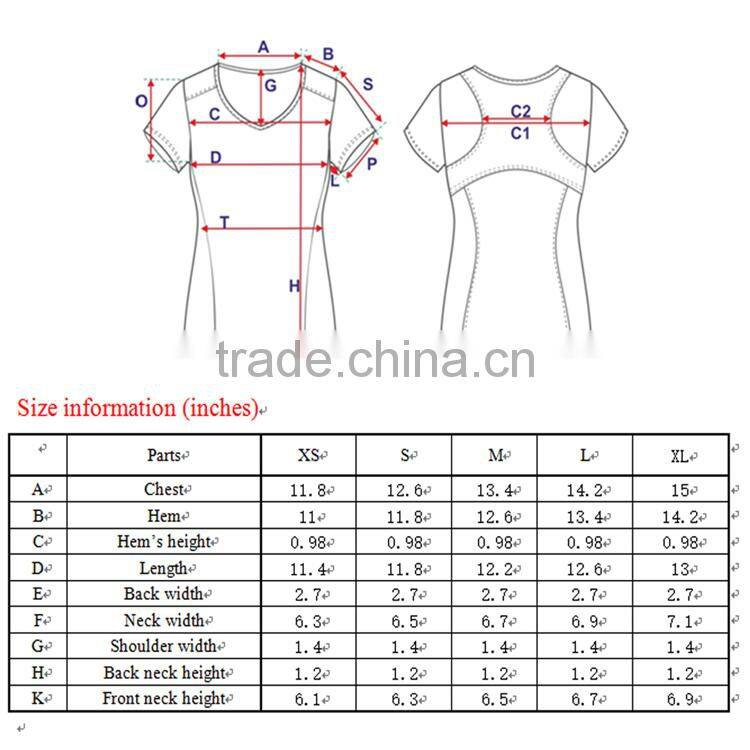 High quality short sleeve clothing sport ladies gym wear womens fitness apparel top