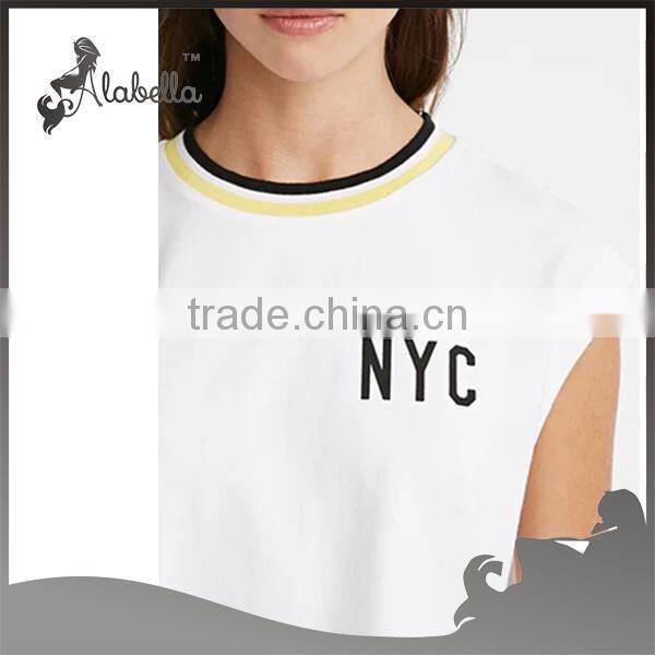 High quality Sleeveless shirts with crew neck