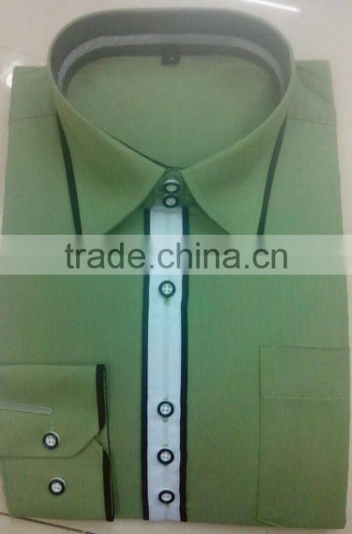 2013 color matching causaland dress stylish shirts for men