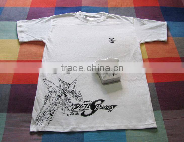 compressed t-shirt custom wholesale colorful 100% cotton t-shirt compressed wholesale
