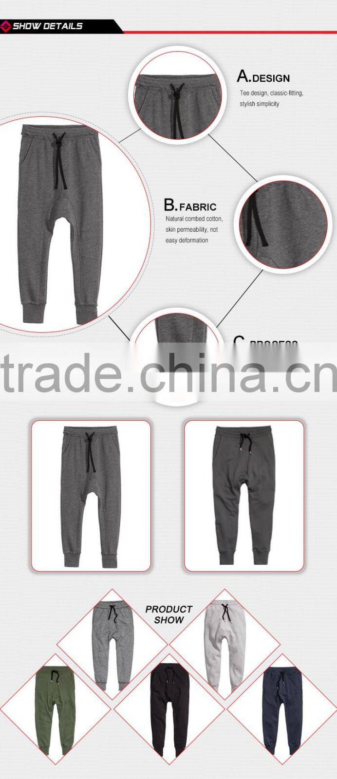 Latest 2017 comfortable casual jogger pants,Loose cotton pants women