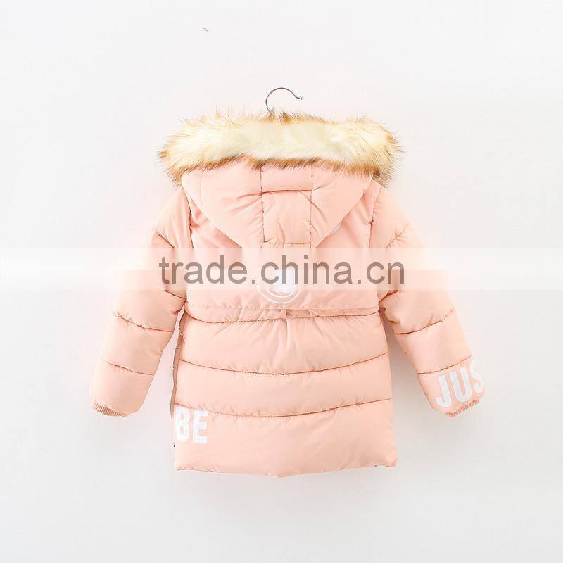 lastest dress design wholesale warm winter clothing girls hooded coat ,hood girls winter coat