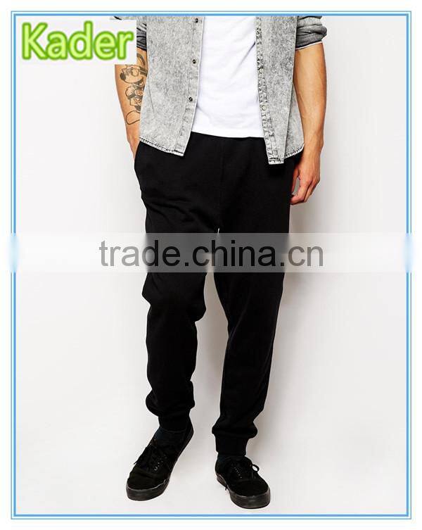 100%Cotton sweatpants mens baggy sweat pants