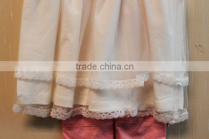 Simply Style Baby Sleeveless Dress Set Pattern Summer 2 Pcs Set 2016