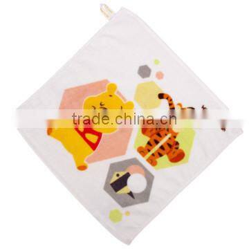 Wholesale Custom Cheap 100% Cotton Velour Printed Hand Towels