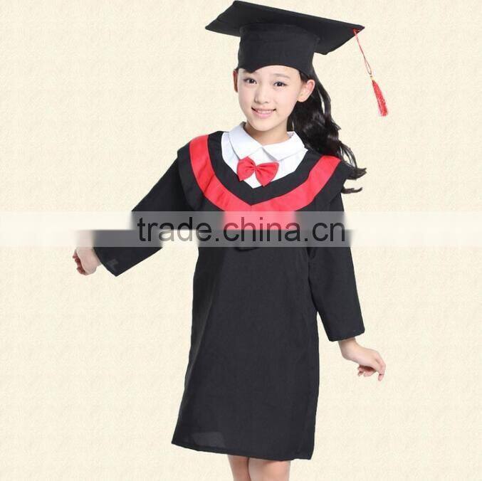 custom kids preschool graduation gowns / nice boys wearing girls school uniform for kindergarten