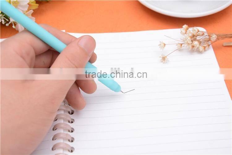 Multicolor plastice ballpoint ball 0.5mm black student ballpoint pen