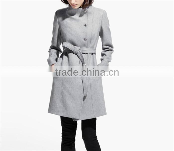 hot sell rose red platform felt japan winter coat