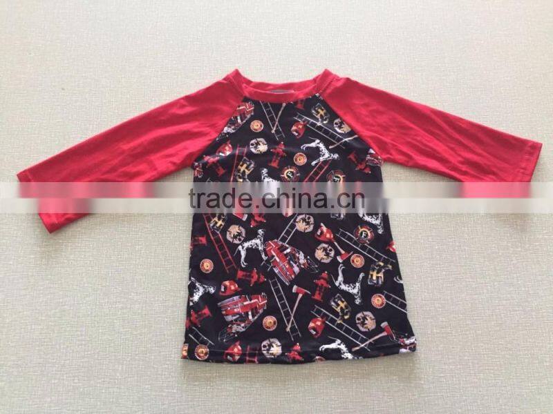 fashion little boy's summer clothing kids cartoon print t shirt giggle moon remake