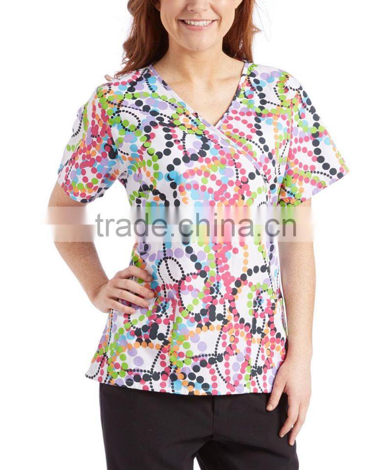 New style wholesale hospital medical cheap nursing scrubs nurse uniform designs suits