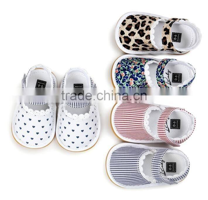 printed fabric baby shoes, lace fabric baby shoes