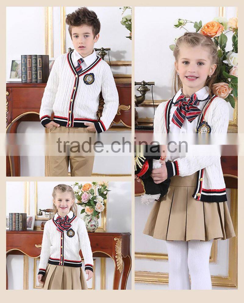 High quality kids school uniforms wholesale