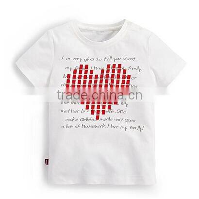 Wholesale Customize Short Sleeve Printed Children T shirts