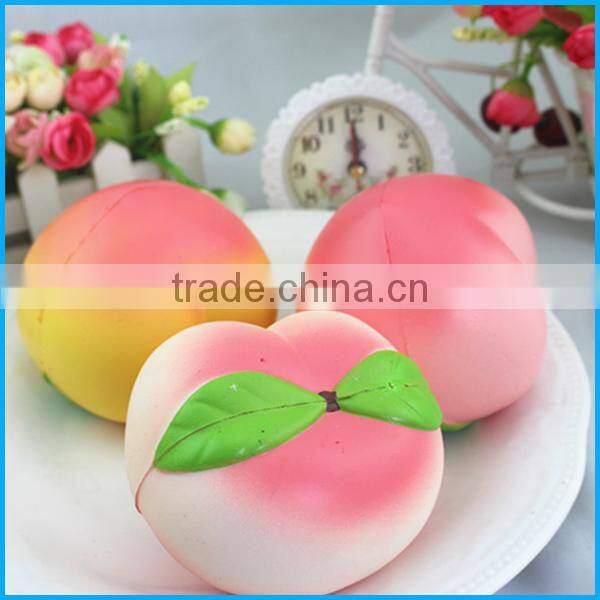 Europe hot selling super slow rising squishy peach toys for stress release