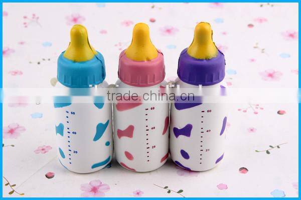 Super quality PU milk bottle slow rising squishy toys