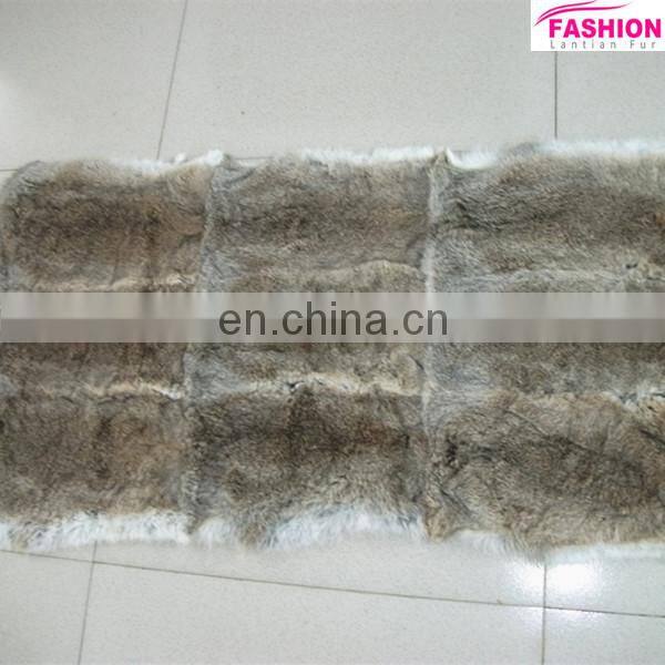 Charming Knitted Rex Rabbit Fur Skin Skin / fur skin for women's clothing / fur skin for coats and jackets