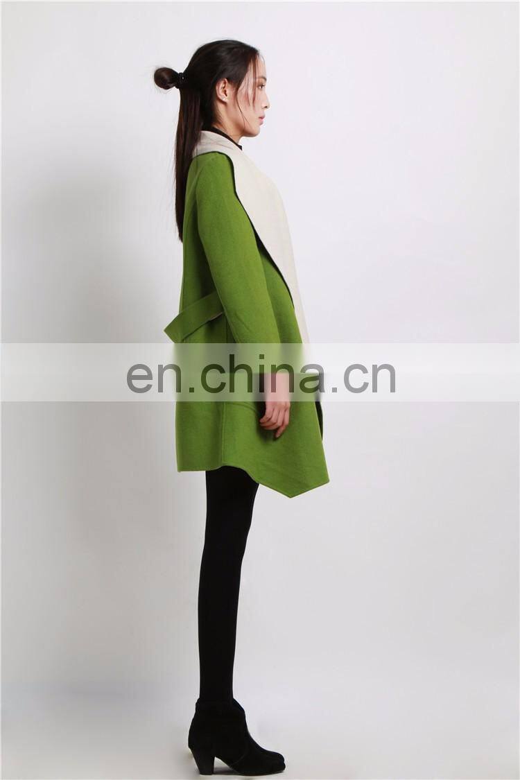 Hot Sale Ladies Sleeveless Coats Suit Designs