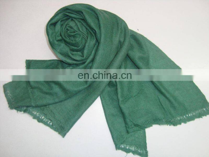 100% Cashmere shawls twill weave
