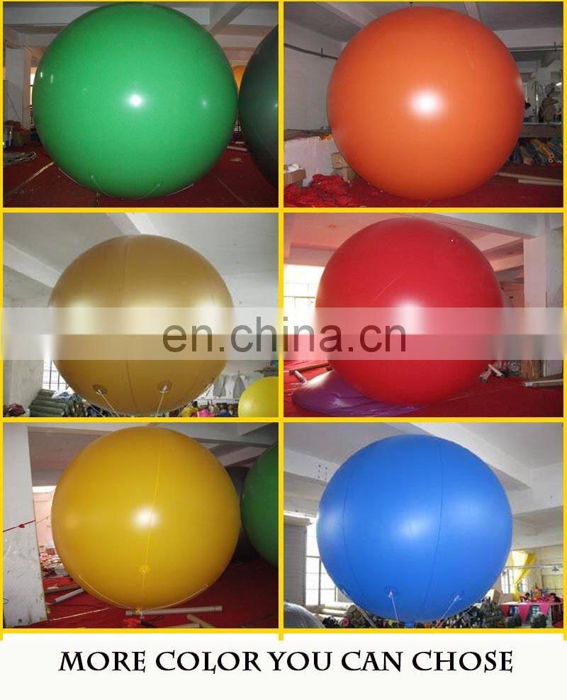 Hot selling Helium floating spheres and PVC advertise balloon and Helium airship
