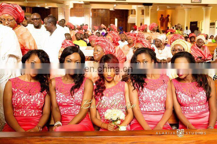 2015 nigerian evening dress french beaded lace