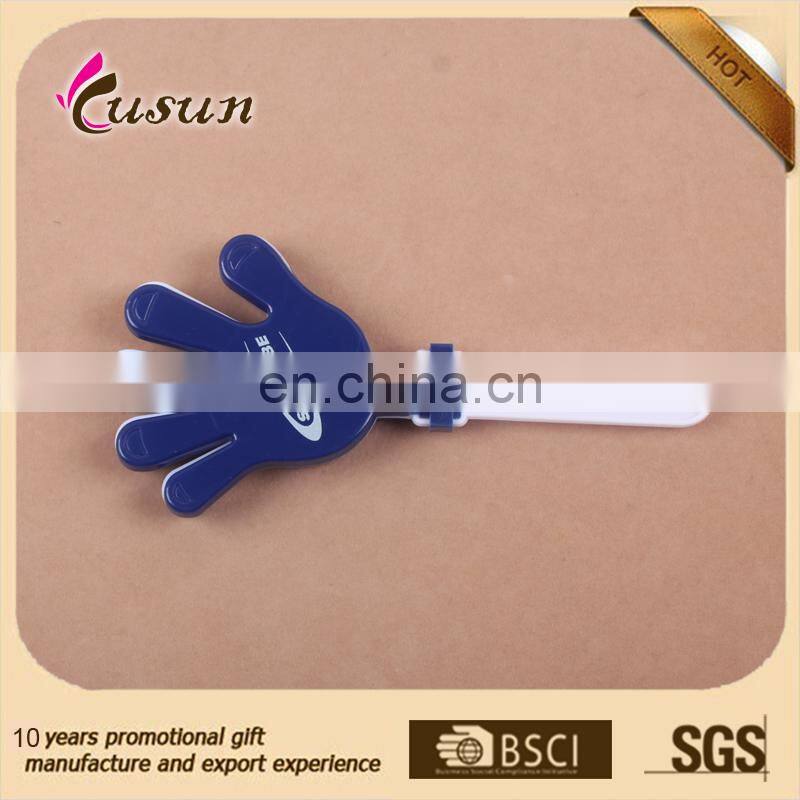 High quality Custom plastic hand clapper,rattle noise maker