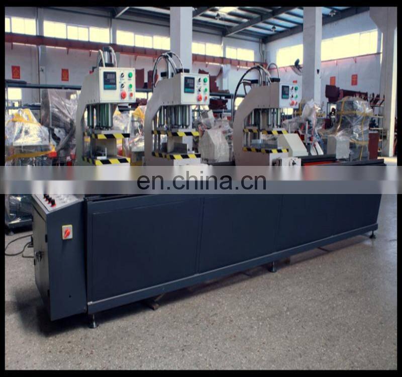 Automatic four point welding machine for pvc and upvc windows