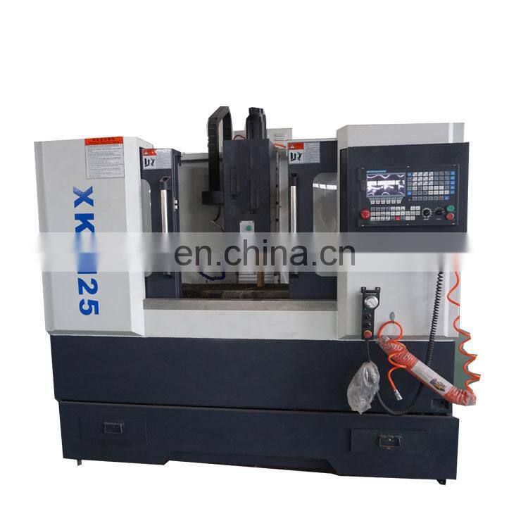 XK7125 high quaily cnc milling machine with GSK controller
