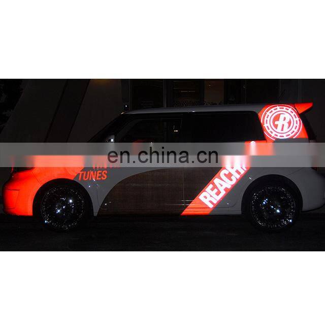 Pressure sensitive high adhesive pvc reflective vinyl For Printing