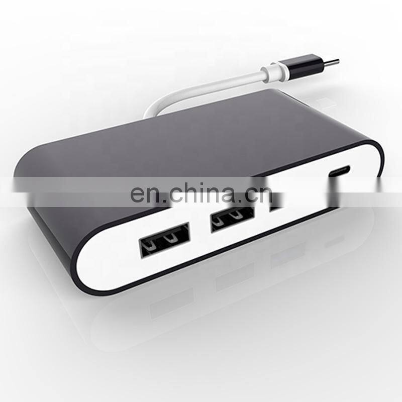 built in smart chip 4 in 1 usb type c adapter