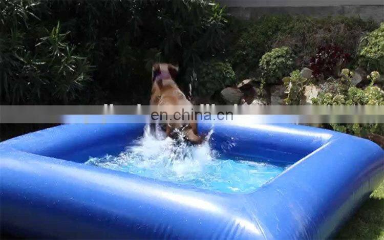 Wholesale High Quality Inflatable Dog Swim Pools Above Ground 10m x 8m PVC Inflatable Swimming Pool For Large Dog