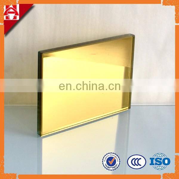 4mm 5mm 6mm 8mm 24k Gold Reflective Glass sheet