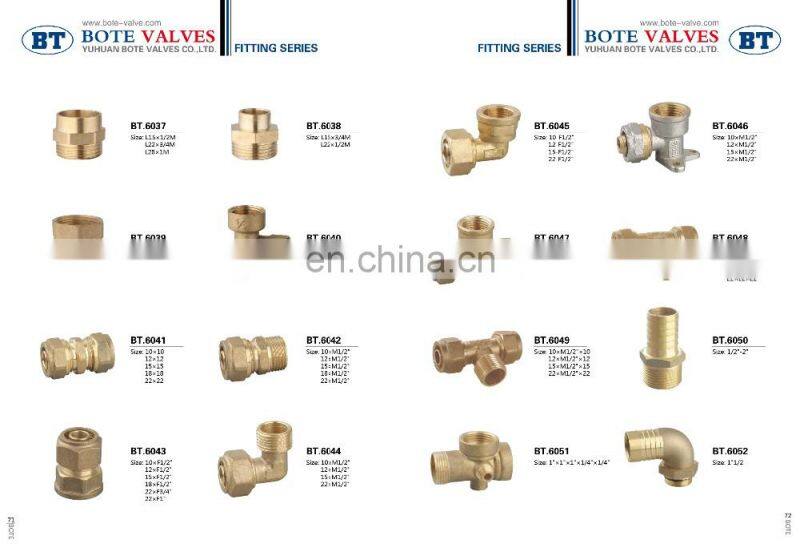 BT6050 brass fittings