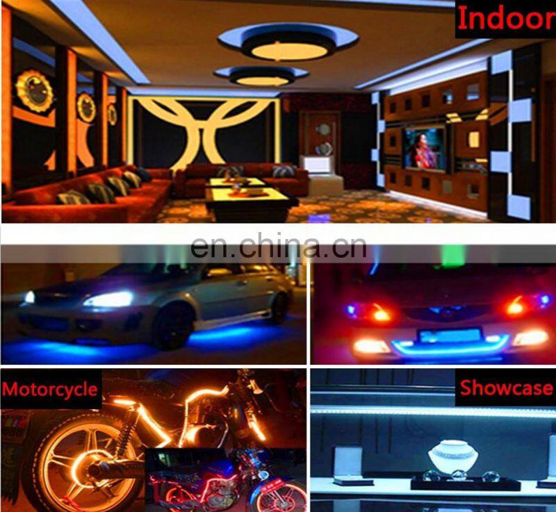 China supplier ws2811 smd 5050 addressable rgb led strip 12v 60leds 14.4W 20IC / m every 3 leds with one IC