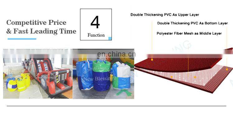 Outdoor Largest Inflatable Obstacle Course for Adults,Adrenaline Rush cheap inflatable obstacle course challenge