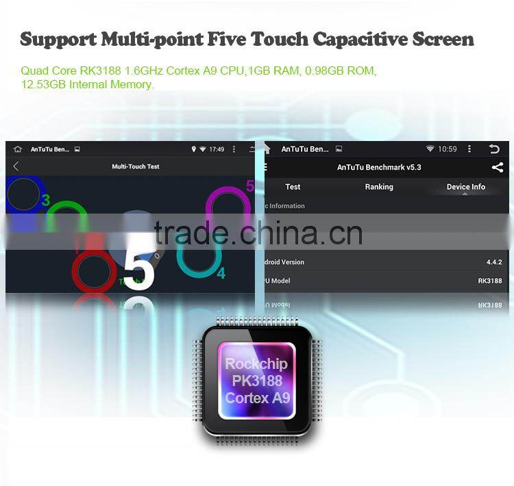 Erisin ES2501B 7" Mercedes E-Class Double Din Car Multimedia Navigation System