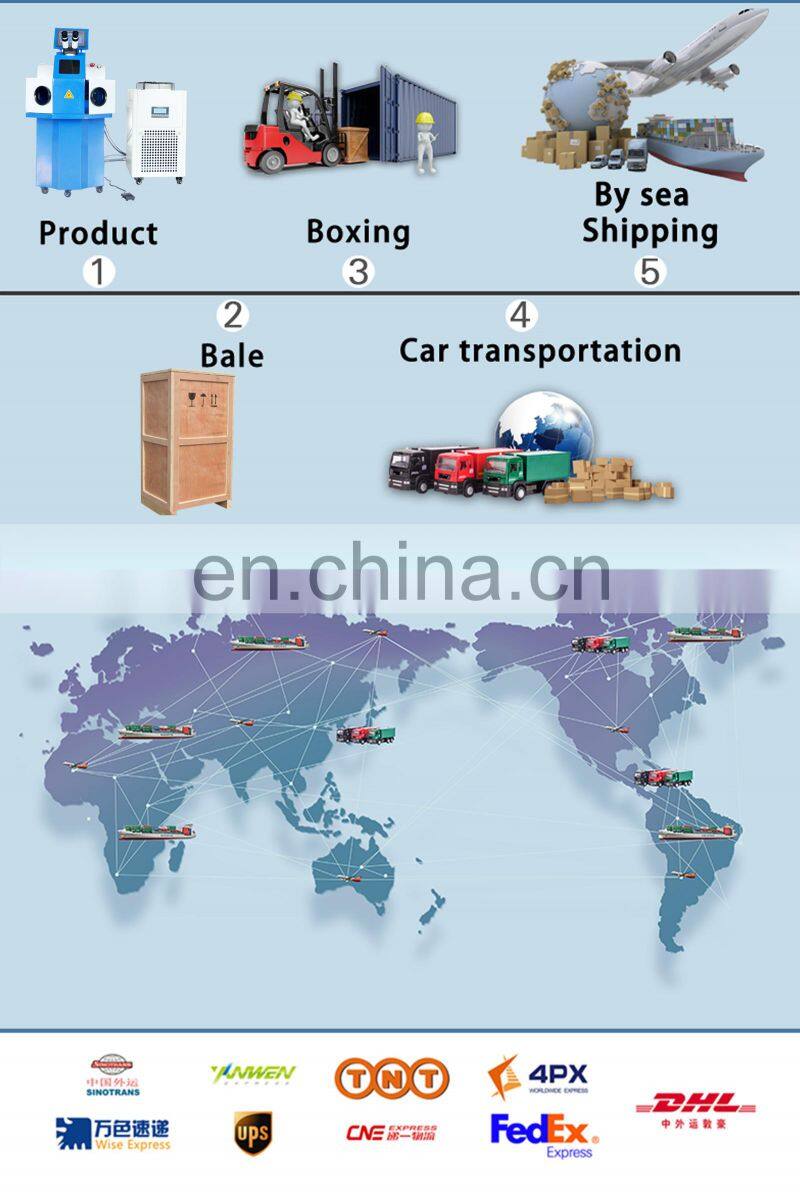 High precision new model separate chiller jewelry laser welding machine