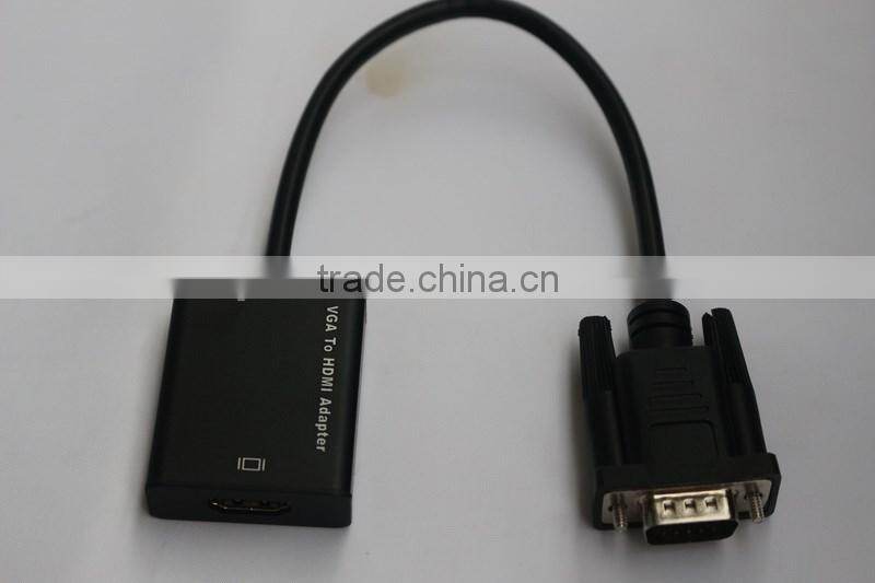 opp bag vga to HD converter with usb
