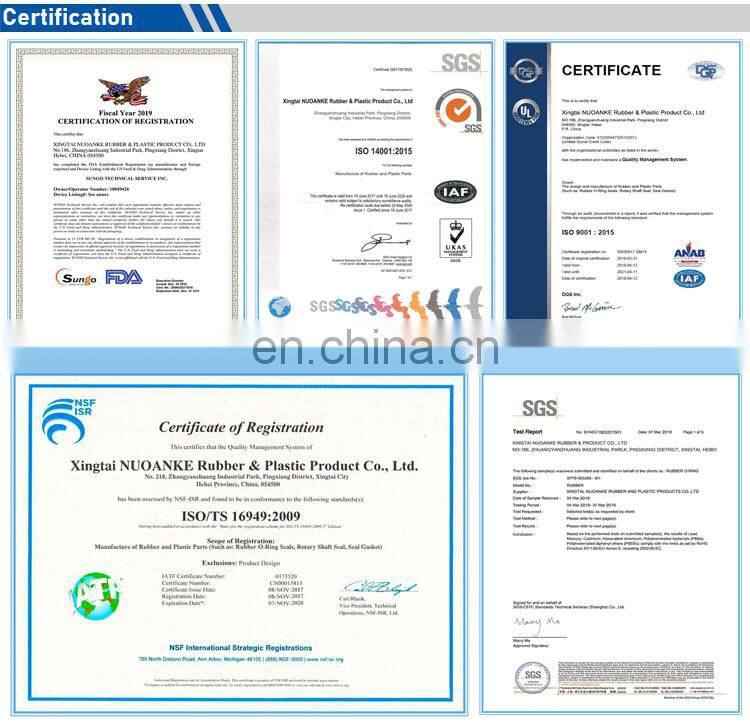 High Temperature Food Grade Silicon O Ring Heat Resistance Silicone Seal Rubber Ring