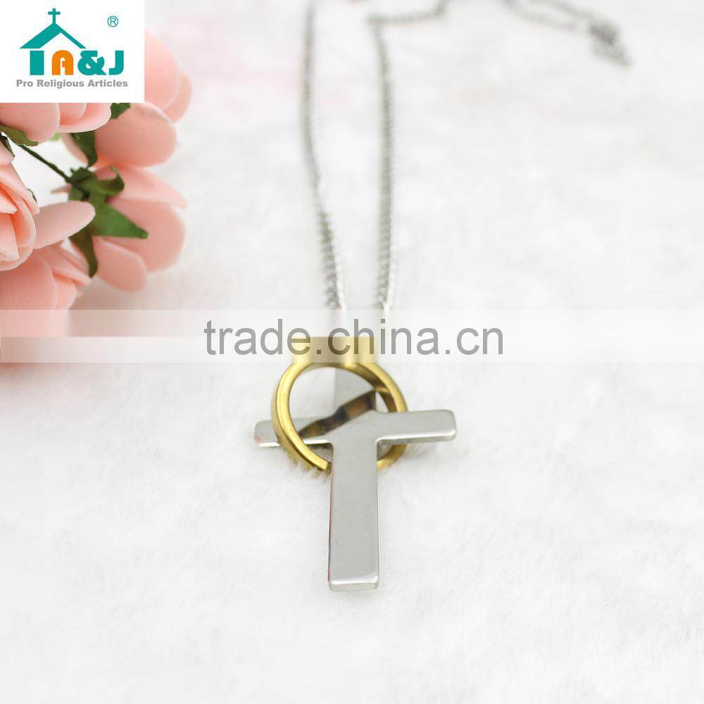 Passed SGS Test stainless steel cross pendant Cheap wholesale