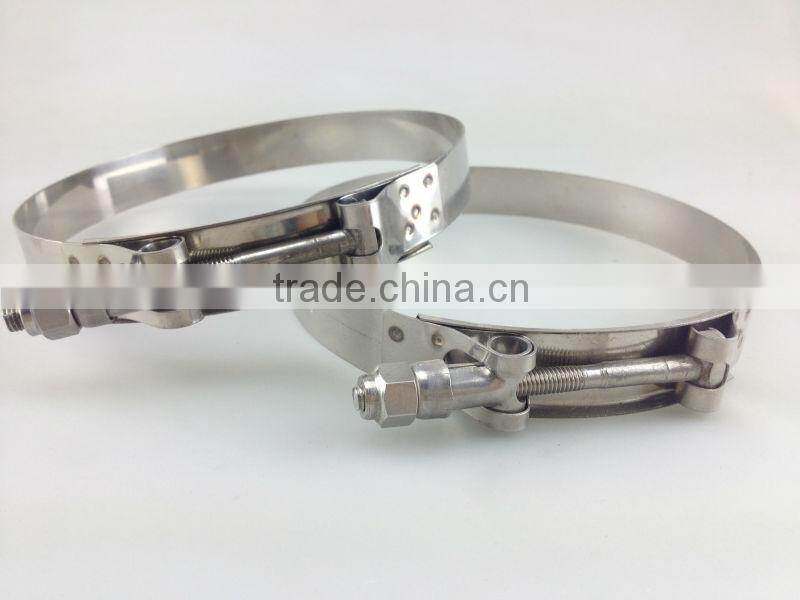 40mm-64mm T bolt clamps for hose/pipe/tube