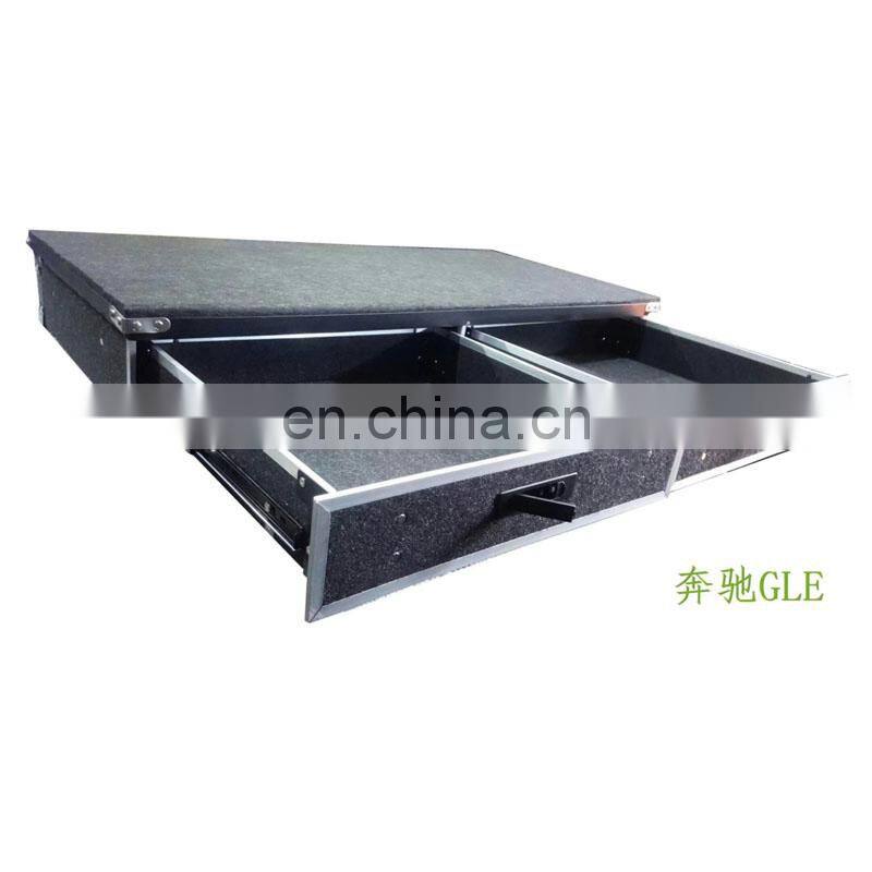 HIGH QUALITY CUSTOM WHOLESALE suv storage box drawer for benz gle