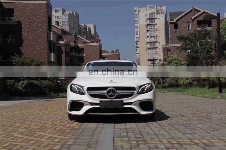 High quality PP material AG E63 stye  body kit for Mercedes Benz E class w213 front bumper rear bumper and side skirts